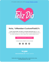 Plantilla de email ejemplo